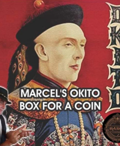 Marcel's Okito Box HALF DOLLAR SIZE (Gimmicks and Online Instructions) by Marcelo Manni - Trick
