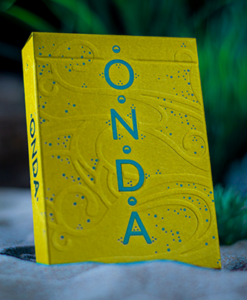 ONDA V2 (Yellow) by Jocu Playing Cards