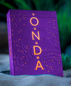 ONDA V2 (Purple) by Jocu Playing Cards