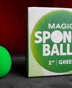 Magic Sponge Balls 4PK GREEN 2" by Murphy's Magic