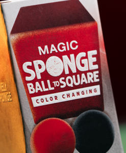 Magic Color Changing Sponge Balls 1.5" to Square by Murphy's Magic