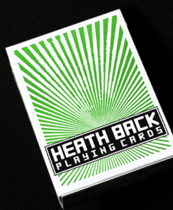 HEATH BACK PLAYING CARDS - LENNART GREEN EDITION Playing Cards