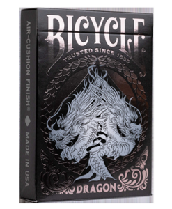 Bicycle Dragon Black Playing Cards by US Playing Card Co