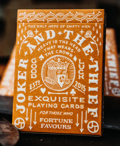 JT Crown (Gold) Playing Cards by Joker and the Thief