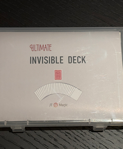 Ultimate Invisible Deck by Sway Liu and JT Magic (Blue)