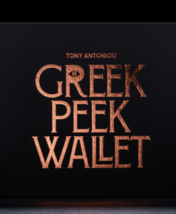 Greek Peek Wallet by Tony Antoniou