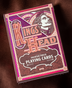 Kings Head (Purple and Rose) Playing Cards  by Joker and the Thief