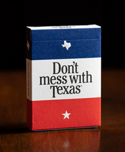 DON'T MESS WITH TEXASâ„¢ PLAYING CARDS by Fultons