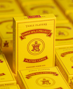Limited No.13 Table Players Vol.16 Playing Cards by Kings Wild Project
