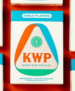 Limited No.13 Table Players Vol.22 Playing Cards by Kings Wild Project