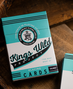 Gilded No.13 Table Players Vol.38 Playing Cards by Kings Wild Project