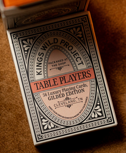 Gilded No.13 Table Players Vol.40 Playing Cards by Kings Wild Project