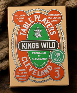 Gilded No.13 Table Players Vol.41 Playing Cards by Kings Wild Project
