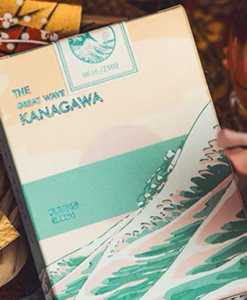 The Great Wave off Kanagawa V3 (Fresh Spring / Peppermint Green) Playing Cards