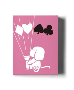 Diary of Kitten and Puppy - Puppy Pink Edition Playing Cards