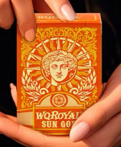 Sun God Greek Mythology Themed Orange Edition Playing Cards
