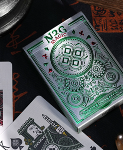 COIPIX (Green) Playing Cards by N2G