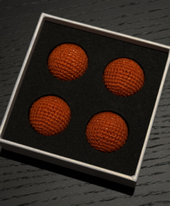 Shining Crochet Balls (Orange) by JT Magic