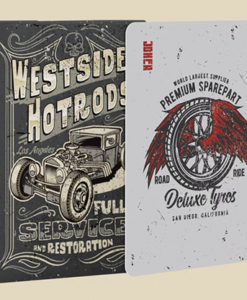 Westside Hotrods Playing Cards
