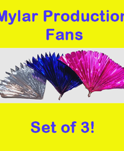 Mylar Production Fans (Set of 3)