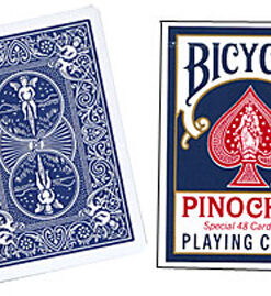 Cards Bicycle Pinochle Poker-size (Blue)