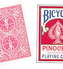 Cards Bicycle Pinochle Poker-size (Red)