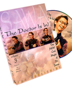The Doctor Is In - The New Coin Magic of Dr. Sawa Vol 3 - DVD