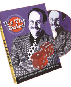 It's The Rules ( DICE ROUTINE ) by Bob Sheets - DVD