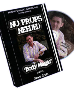 No Props Needed (Body Magic) by James Coats - DVD