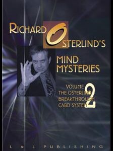 Mind Mysteries Vol 2 (Breakthru Card System) by Richard Osterlind - DVD