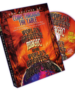 World's Greatest Magic: Coins Through Table - DVD