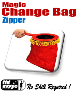 Magic Change Bag (Zipper)- by Mr. Magic
