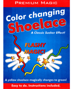 Color Changing Shoelaces by Premium Magic - Trick