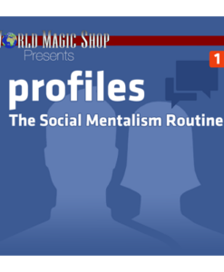Profiles: The Social Mentalism Routine (DVD and Gimmick) by World Magic Shop - DVD