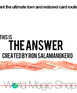 The Answer by Ron Salamangkero - DVD