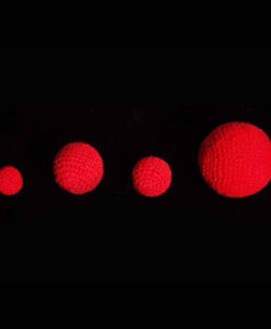 3/4 inch Crochet Balls (Red) (1 ball = 1 unit) by Uday - Trick