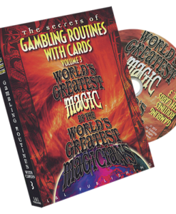 World's Greatest Magic:  Gambling Routines With Cards Vol 3 - DVD